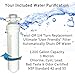 BottleLess Direct BDX1-BK Water Purification Cooler with 1,500-Gallon Capacity Water Filtration and Installation Kit - Black