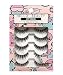 JIMIRE Fake Eyelashes Natural Wipsy Lashes False Eyelashes Multipack