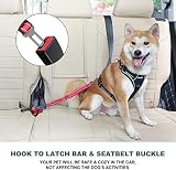 IOKHEIRA Dog Seat Belt Car Harness ISOFIX LATCH Safety Belt Buckle view 7