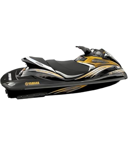 BlackTip Jetsports Seat Cover Compatible With Yamaha 2003-2004 FX Cruiser, 2004 FX Cruiser HO (Black - Foto 9