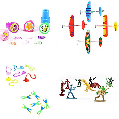 Geekper 120 Pack Party Favors Toy Assortment for Kids School Classroom Rewards Carnival Prizes Thanksgiving Christmas Birthday Party Accessories