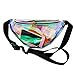Dolores Women's PVC Hologram Fanny Pack Belt Waist Bum Bag Laser Travel Beach Purse, Iridescence