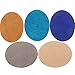 Color Scissor 10 Pieces Iron on Patches, 5.5 Inch Elbow Knee Iron-On Repair Patches, 5 Color