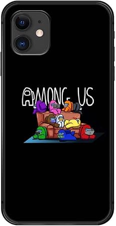 Amazon Com Among Us Phone Case Cover Hull For Iphone 5 5s Se 2 6 6s 7 8 Plus X Xs Xr 11 Pro Max Black Shell Pretty Waterproof Silicone 1 Arts Crafts Sewing