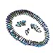 120pcs Drop Rhinestones for Nails Flatback Crystals AB 2X6mm 3D Nail Art Gems Stones Decorations Diamond Jewelry for Nail Phones Decor
