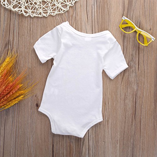 Baby Girls Daddys Other Chick Funny Short Sleeve BodySuit(0-6M)