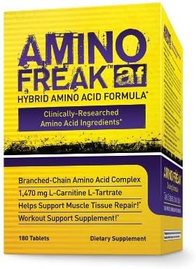 Pharma Freak Amino Freak Hybrid Amino Acid Formula Concentrated Powder Tablets - Tub of 180 by Pharma Freak Technologies