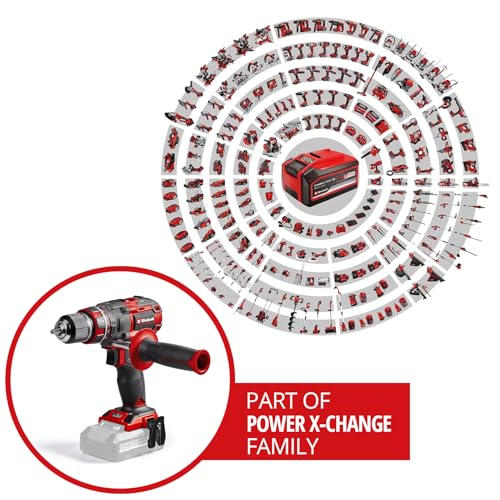 Einhell Professional Cordless Impact Driver TP-CD 18/80 Li-i BL-Solo Power X-Change (18 V, Brushless Motor, 80 Nm, 13 mm Chuck) Delivered without Battery or Charger