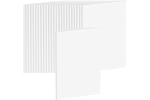 Aisetmoon 11" x 14" Foam Board, 25 Pack White Foam Core Backing Board, 5mm Thickness Mat Boards Poster Boards Projects Foam B