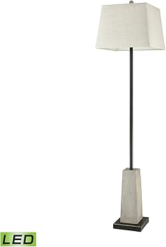 Diamond Lighting D3495 Floor Lamp Natural Concrete Amazon Com