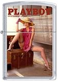 Zippo Playboy June 1984 Cover Satin Chrome Windproof Lighter NEW RARE