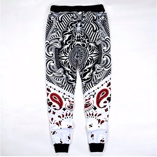 Unisex King of Diamonds Poker Cards Sweatpants Joggers Sportswear Pants Bandana
