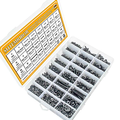 1 Washers+1200PCS+Sutemribor+Assortment+Wrenches