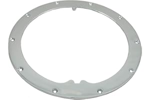Pentair 79200200 10-Hole Standard Liner Sealing Ring Replacement Large Stainless Steel Niches