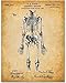 Skeleton - Human Bones Anatomy Vintage Decor, Science Lab Wall Prints, Classic Medical Orthopedic and Nursing Student Gift, 11x14 Unframed Art Print Poster