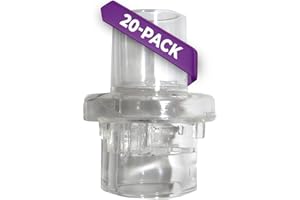 Ambu Kemp USA Durable One Way Valve for CPR Mask - Essential First Aid Kit Equipment, Survival Gear - Emergency Supplies for Experts (20)