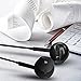 2 Pack Headphones Earbuds Noise Isolating for Samsung Android, Stereo Earphones with Microphone in-line Remote for 3.5 Headphone (Black)thumb 3