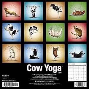 Cow Yoga 2018 Calendar