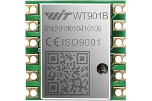 WITMOTION 【10-Axis Barometer + Tilt Sensor】 WT901B high-Precision Accelerometer + Gyroscope + Angle + Magnetometer with Kalman Filtering, Three-axis MPU9250 AHRS IMU (IIC/TTL, 200Hz), for Arduino and More