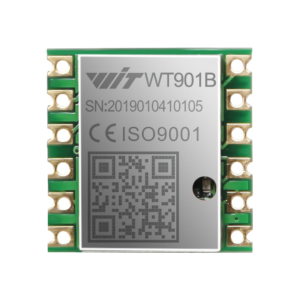 [10-Axis IMU Module] WT901B Tilt Sensor, 3-axis Accelerometer+Gyroscope+Magnetometer+Inclinometer+Barometer+Altitude, MPU9250 9-axis Acceleration Sensor