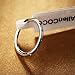 AllenCOCO Round Cubic Zirconia Eternity Stackable 925 Sterling Silver Ring Engagement Ring Wedding Ring
