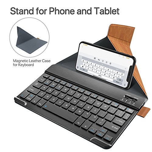 3 Nulaxy+Bluetooth+Keyboard+Rechargeable+Compatible