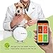 Tuokiy Pet Fitness Tracker - Thin and Lightweight Pet Activity Monitor for Dogs & Cats - Mood Detection(NO GPS)