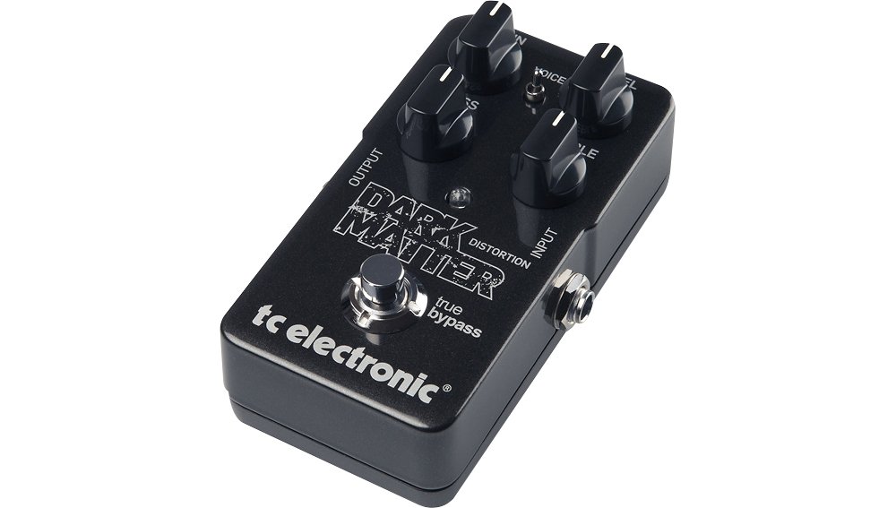 TC Electronic DARK MATTER DISTORTION Phenomenal Distortion Pedal with Extreme Dynamic Range, Two-Band EQ and Voicing Switch