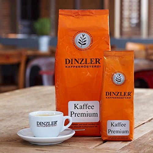 Dinzler Kaffeerösterei - Kaffee Premium - Kaffee | ganze Kaffeebohnen | kräftige Frühstückskaffee | wenig Säure | 1000g… – Bild 4