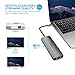 USB C Hub, USB C Adapter, EUASOO 9 in 1 Thunderbolt 3 hub, Multiport USB C to HDMI Adapter Type C Charging Port, USB 3.0 Ports, Ethernet Port MacBook Pro 2017/2016, Chromebook Pixel More