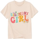 Goengmo Birthday Girl Shirt 2nd 3rd 4th 5th 6th 7th 8th 9th Girls Birthday Tshirts Cotton Short Sleeve Tees