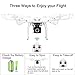 RC Quadcopter Drone with FPV Camera and Live Video - Quadcopter with Camera - X101 Quadcopters - Headless Mode 3D Flips & Rolls- 6-Axis Gyro A Key Return RTF Helicopter, White