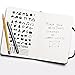 Painting Template Bullet Journal Stencil Supplies with 12 Colored Fineliner pens Notebook/Diary/Scrapbook DIY Painting Drawing Template Stencil 4x7 Inch