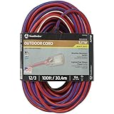 Southwire 2549SWUSA1 100-Feet Contractor Grade 12/3 with Lighted End American Made Extension Cord