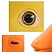 PartyCostume Deluxe Novelty Halloween Costume Party Latex Animal Head Mask Duck