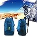 Backpack Daypack,Travel Backpack, Mengar 35L Foldable Water Resistant Packable Backpack Hiking Daypack - Ultralight and Handy & Lifetime Warranty (Blue)