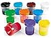 Lakeshore No-Spill Paint Cups - 10-Color Set