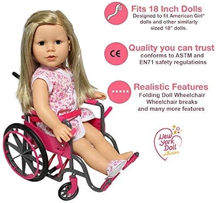 american girl doll wheelchair amazon