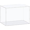 MECCANIXITY Acrylic Display Case Box Clear Dustproof Protection Showcase 16.1x6.3x8.3 Inch for Collectibles Display