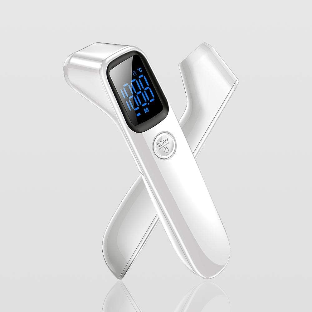 【Upgraded】Forehead Thermometer,Non contact Forehead Thermometer - Infrared Forehead Thermometer for Fever - No Touch Forehead Thermometer Digital Temperature Gun for Kids and Adults by ModeWorks