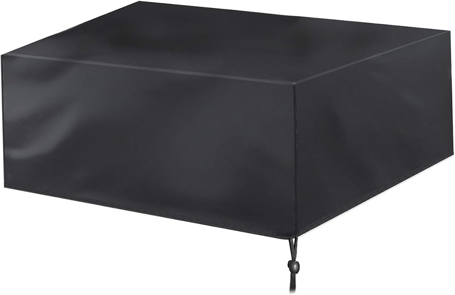 Waterproof Windproof Anti Uv Sun Protection 420d Oxford Fabric Rattan Heavy Duty Outdoor Table Cover With 4 Fixing Buckles Topaup Garden Furniture Cover Cube Patio Furniture Cover 125x125x74 Cm Garden Outdoors Furniture