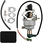 Panari GX340 GX390 Carburetor for Honda EB6500X EB3800X EM5000SX Parts | Fits EM3800SX, EB3500X, EM3500X, EM3500SX, EW171, Replace 16100-ZE3-704, 16100-ZF6-D02, Pre-set fuel ratio, easy starting