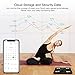 Vellepro Smart Body Fat Scale with Tempered Glass,Smart Scale with Wireless Digital Weight for 11 Body Composition Analyzer with IOS and Android APP for Body Weight,Fat,Water,BMI,BMR,Muscle Mass