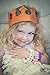 Boy Toddler Crown Play Time Glitter Stretch Crown Set: Orange, Blue, Lime, Silver Boy Girl Toddler