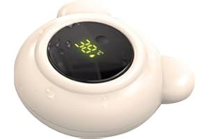 Bath Thermometers Baby | Digital Safe Bath Water Thermometers with LED Display - Toddler Care Tool for Travel Nursery Pediatr