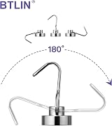 BTLIN Mini Magnetic Hooks 12 Pack Neodymium Heavy Duty 19 lb Load view 2