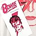Popfunk David Bowie Aladdin Sane Album Art T-shirt (X-Large) White