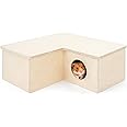 Niteangel Multi-Chamber Hamster House Maze: - Multi-Room Hideouts & Tunnel Exploring Toys for Hamster Gerbils Mice Lemmings (3-Room Large)