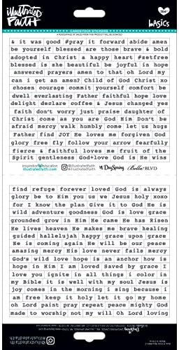 Illustrated Faith Basics Wordfetti 2 Elements Stickers