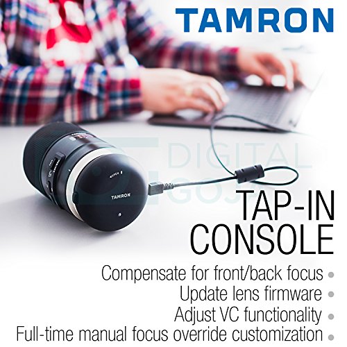 Tamron SP 70-200mm f/2.8 Di VC USD G2 Lens for NIKON F Cameras w/ Tamron Tap-in Console and Essential Photo Bundle - Thumbnail 4